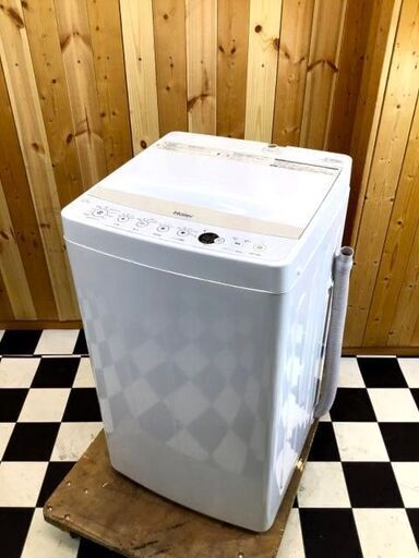 全自動洗濯機　Haier JW-C45BE 2017年製　ホワイト　4.5kg　単身様向け　住まい