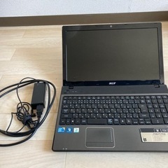 ACER 5741 OSの入れ直し必要