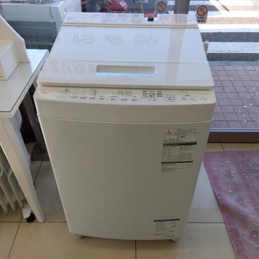 HJ449【中古】TOSHIBA 洗濯機 AW-7D8 7.0kg 2020年製