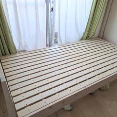 木製シングルベッドフレーム