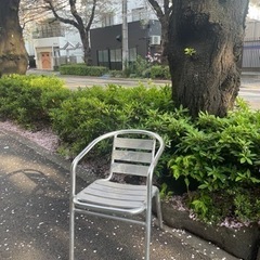 パイプ椅子　ガーデンチェア