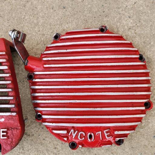 パステルロード製 CBX400F,CBX550F NC07クラッチカバー&スプロケカバー