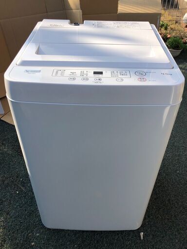 2021年製　全自動洗濯機　YWM-T45H1(1年間使用)