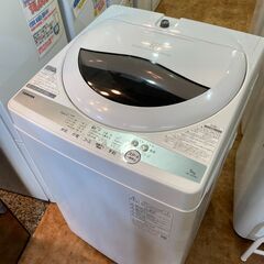 【愛品館市原店】東芝 2021年製 5.0Kg洗濯機 AW-5G...