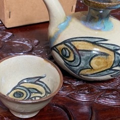 須美子さんの器 カラカラ 宮城須美子 人間国宝 猪口 琉球 壺屋焼