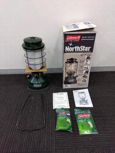 【開封済み・未使用品】M150 Coleman コールマン NorthStar 2000-750J ガソリンランタン ランタン キャンプ用品 アウトドア レジャー
