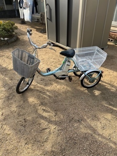 電動アシスト自転車 三輪 YAMAHA