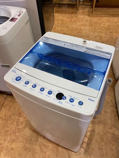【愛品館市原店】Haier 2021年製 5.5Kg洗濯機 JW-C55FK 【愛市I4S031234-104】