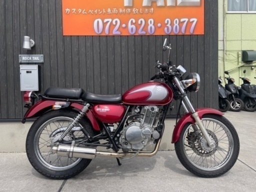 ★25万円　ST250 Eタイプ　スズキ　NJ4AA 自賠責付き！前後タイヤバリ山！セル1 実働車　beamsマフラー