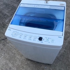 2019年　Haier  洗濯機　6.0kg  ホース付き