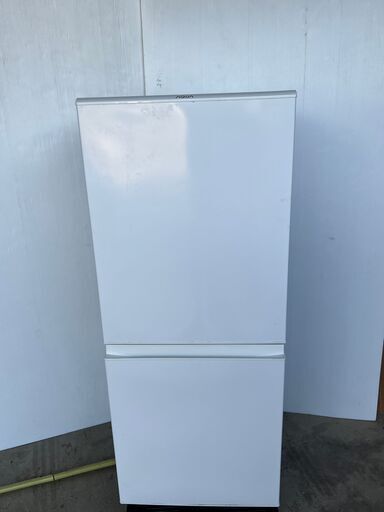 AQUA L 2ドアノンフロン冷蔵庫 オリジナル and Smart ホワイト AQR-E13H W　2018年製　お近くなら無料配達いたします。
