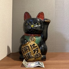 [今週末限定]巨大招き猫　貯金箱