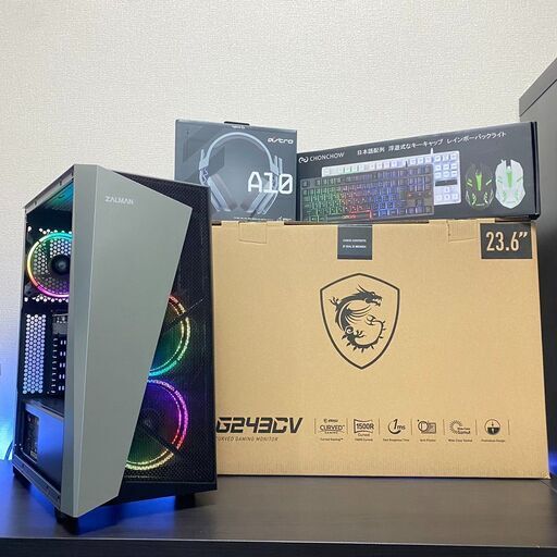 春休みセール フォートナイトも快適 ゲーミングPC 周辺機器セット