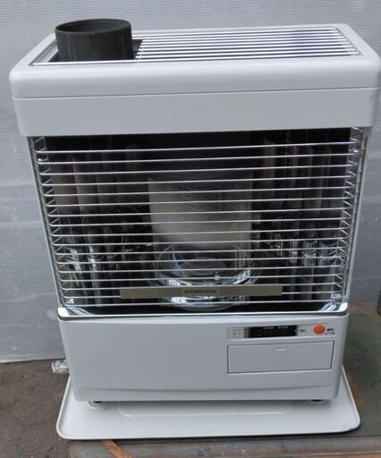 美品 コロナ 煙突ストーブ 石油ストーブスリムタイプ19800円2017年製SV-V4517M
