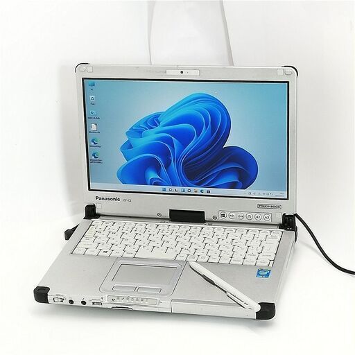 12.5型 ノートパソコン タフブック Panasonic CF-C2CHCZZCJ 中古良品 第4世代 i5 4GB 無線 Bluetooth Webカメラ Windows11 Office