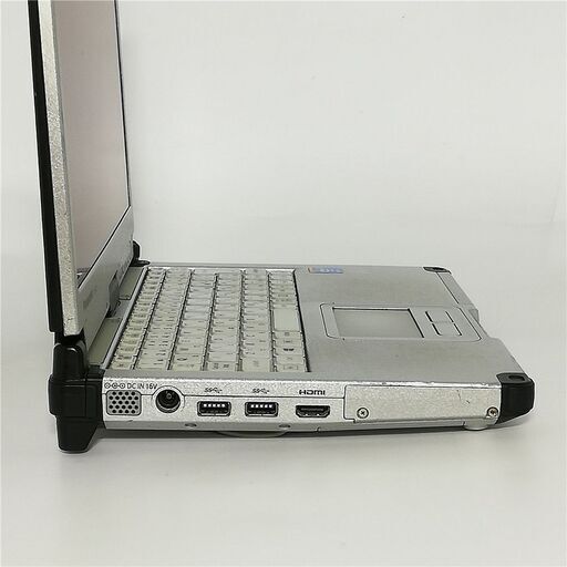 12.5型 ノートパソコン タフブック Panasonic CF-C2CHCZZCJ 中古良品 第4世代 i5 4GB 無線 Bluetooth Webカメラ Windows11 Office
