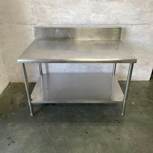 ステンレス台 コンロ台 厨房 作業台 業務用 2段タイプ W1140×D750×H740mm ⑧