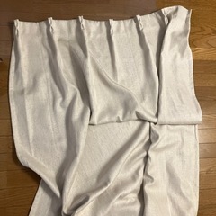 【0円】カーテン 幅100*高さ200 /2枚セット