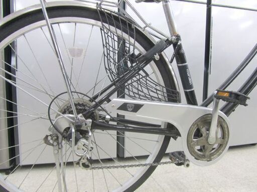 27インチ自転車【訳あり】マルキン シティサイクル TRAFFIC HOME 黒系 札幌市北区屯田