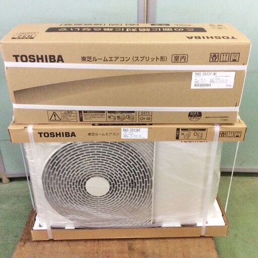 決まりました◆新品 ✨東芝 エアコン 10畳程度  RAS-2812T 2022年製