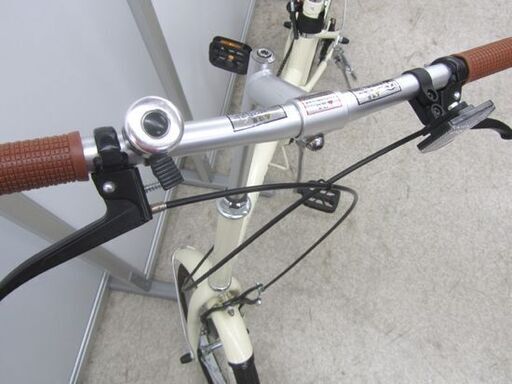 折りたたみ自転車 16インチ simple style アイボリー系 コンパクトサイクル 札幌市北区屯田