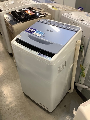 HITACHI 全自動洗濯機　BW-V70B 7.0kg 2017年製　売場展開中！！！