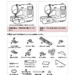 早い者勝ち！松江、出雲、雲南限定　シンガー(SINGER) コンピュータミシン 文字縫い機能付(ひらがな・数字・アルファベット・漢字) 