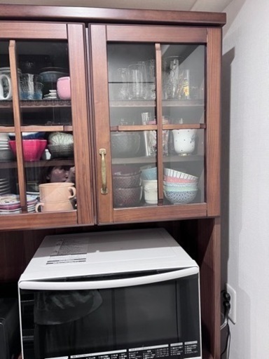 【値下げ】ニトリ　食器棚　カップボード　ミランダ