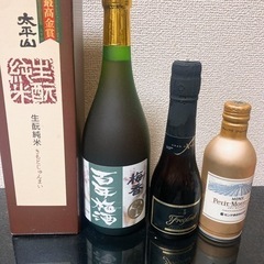 【決まりました】【お酒4本セット】日本酒+梅酒+スパークリング