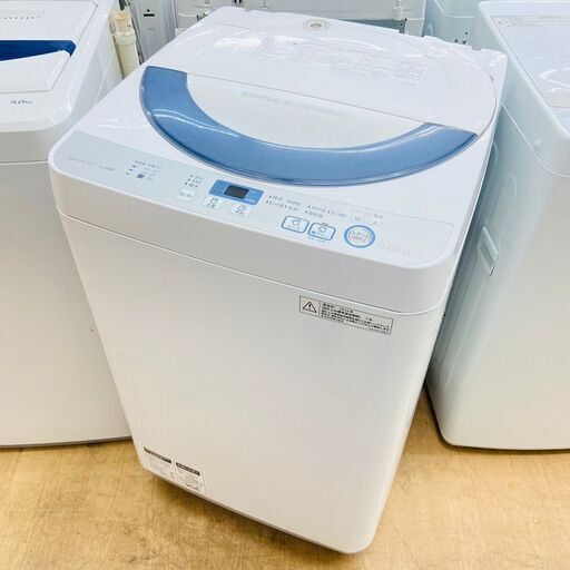 半額】シャープ/SHARP 洗濯機 ES-GE55R 2016年製 5.5キロ msb.az