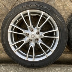 V36スカイライン純正ホイールフロント用4本