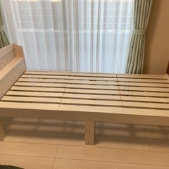 【未使用品】SSSサイズ　木製ベッド