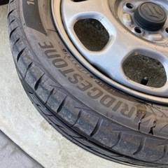 ハスラー　165/60 R15スチールホイール　タイヤ　4本セット