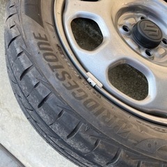 ハスラー　165/60 R15スチールホイール　タイヤ　4本セット