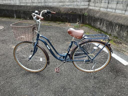 丸石サイクルの26インチ、6段変速機付き自転車中古です！