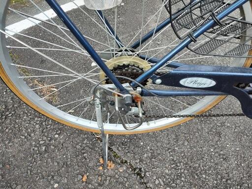 丸石サイクルの26インチ、6段変速機付き自転車中古です！