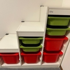 早期取引優先【IKEA 人気収納】トロファスト🤖🧸　収納カゴ付き