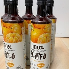 ミチョ美酢みかん希釈タイプ900ml 5本　1