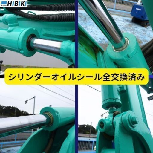 中古油圧ショベル◆0.9ｔ◆稼働時間155時間/クローラ新品交換/シリンダーオイルシール交換済/ガチャック仕様/IHI◆TS9UX/ミニユンボ/ユンボハサミ