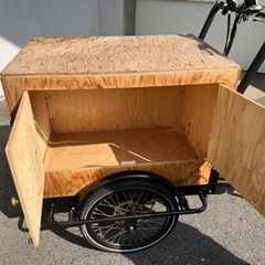 電動機付き！カーゴバイク(移動販売自転車) (はる) 新中野の電動アシスト自転車の中古あげます・譲ります｜ジモティーで不用品の処分