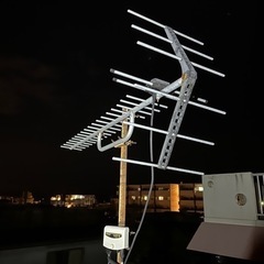 DXアンテナ 地上デジタルアンテナ 八木式 UHF ブースターセット