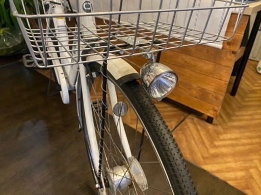 LEDオートライト】27インチ自転車 シングルギア