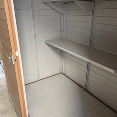 大型物置　ヨド物置　倉庫　カギ2本付き