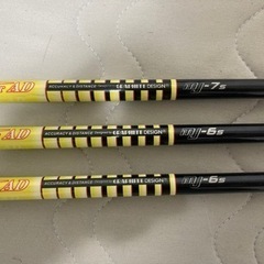 ゴルフシャフトセット　ツアーAD MJ ドライバー　フェアウェイ