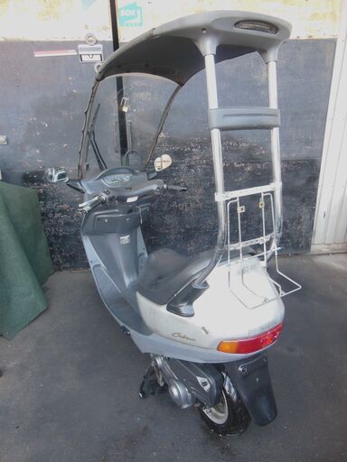 希少HONDA キャビーナ50 屋根付 セル始動 タイヤ山あり 出前館　ウーバー等仕事用最適　AF33 現状 原付 希少HONDA キャビーナ50 屋根付 セル始動 タイヤ山あり 出前館