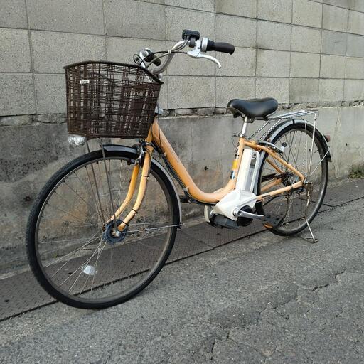 R5039電動アシスト自転車 2011年ブリヂストン アシスタリチウム 充電器 バッテリー 鍵1本付 電動自転車