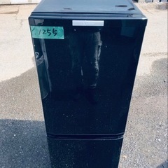 1255番 三菱✨冷凍冷蔵庫✨MR-P15Y-B‼️