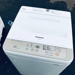 ✨2016年製✨1167番 パナソニック✨電気洗濯機✨NA-F60B10‼️