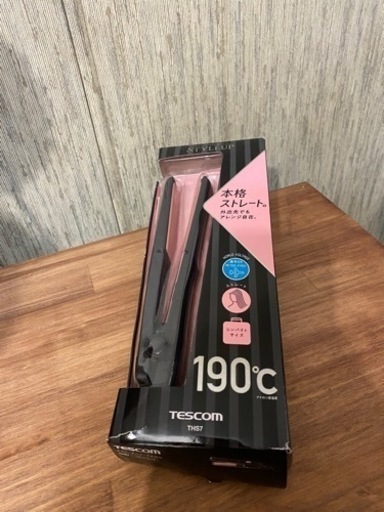 【受け渡し決定】テスコム　ストレートへアイロン　ミニ