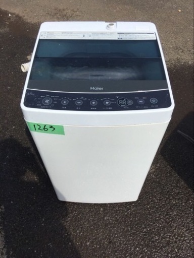 ✨2019年製✨1263番 ハイアール✨電気洗濯機✨JW-C45A‼️